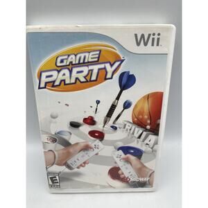 Game Party (Nintendo Wii, 2007) Complete and Tested